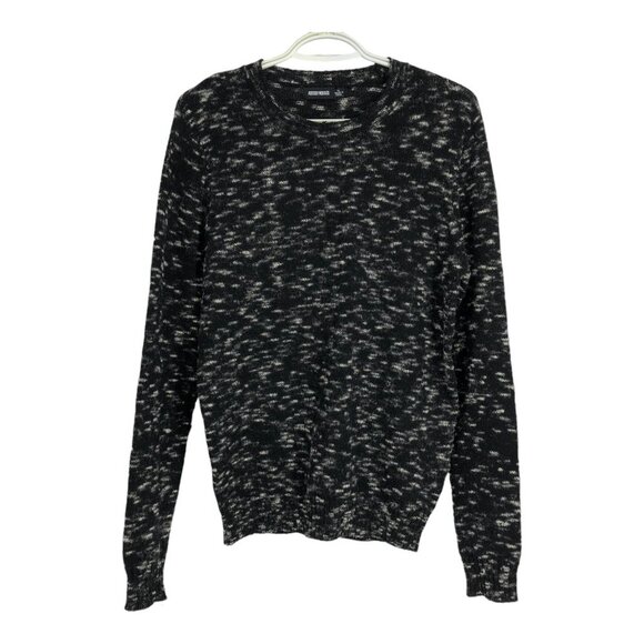Antony Morato Men's Marled Charcoal Crew Neck Long Sleeve Sweater size M - Picture 2 of 16